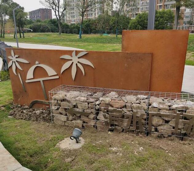 南桥镇锈钢板挡土墙