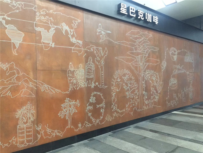 南桥镇耐候钢幕墙